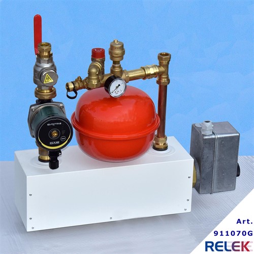 Elpanna 230/400V, monterad, ELPM exkl. elpatron 2020 GOLVmod