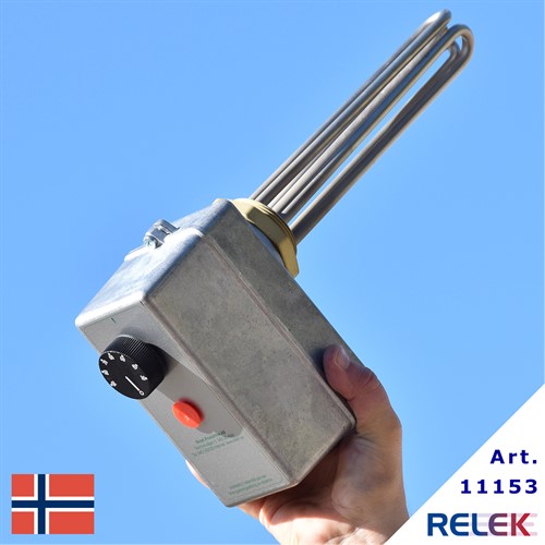 Elpatron 2000W 30-90°C 2-stegs EP2-N-2rf 230V Norge