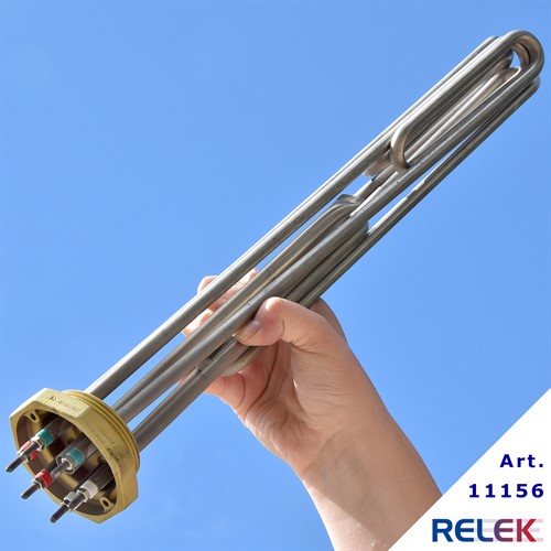 Elpatronelement   670W 0,9W/cm² R50 IL=435mm OE331 rostfritt