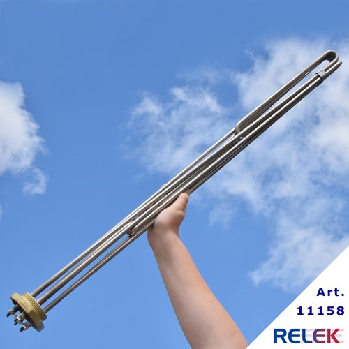 Elpatronelement  1500W 0,9W/cm² R50 IL=815mm OE361 rostfritt