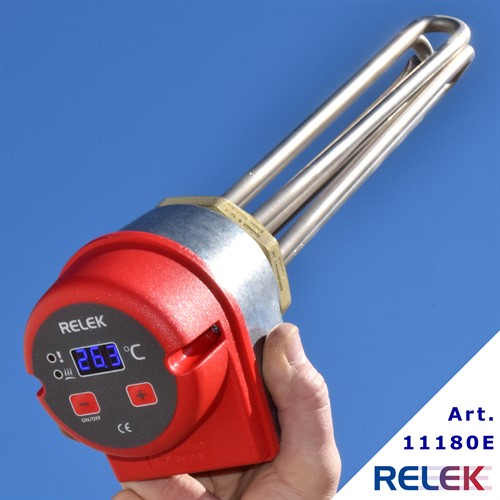 Elpatron 3000W 0-100°C Elektronisk 2-stegs EP71-3rf rostfri