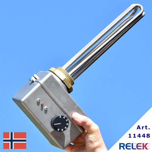 Elpatron 1500W 30-90°C 2-stegs EP2-SN-1,5rf sidomont 230V No