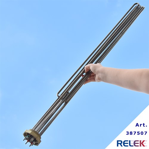 Elpatronelement 23300W R50 IL=900mm IU3R-23,3rf rostfritt