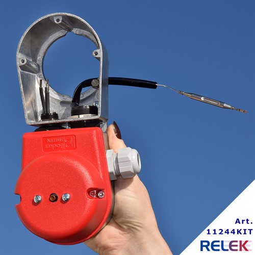 KIT för 11244 med plåt och box med överhettningsskydd