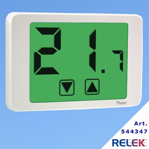 Rumstermostat Vemer  THALOS, touch, pekskärm, 230V