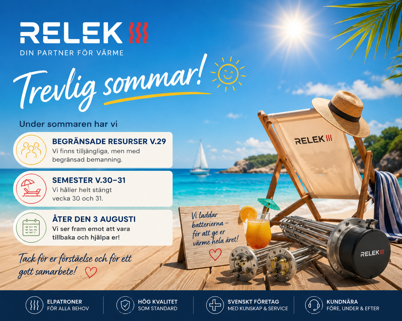Sommarsemester RELEK 2026 Sommar 2026